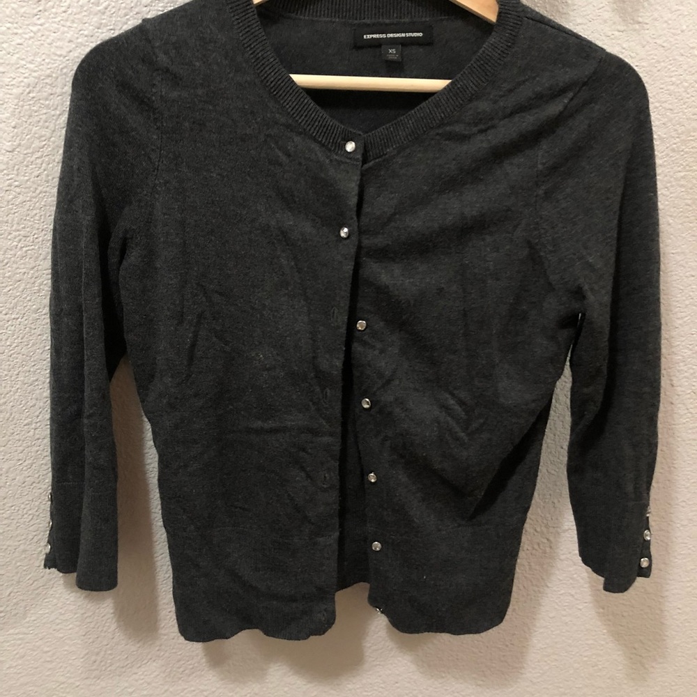 Express cardigan grey